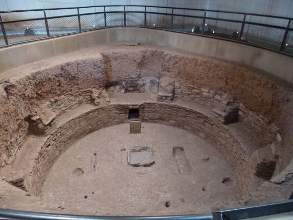 Escavação arqueológica no Mesa Verde National Park, no Colorado, nos Estados Unidos